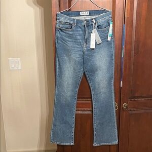 DAZE Women’s Boot Cut Jeans in Medium Blue